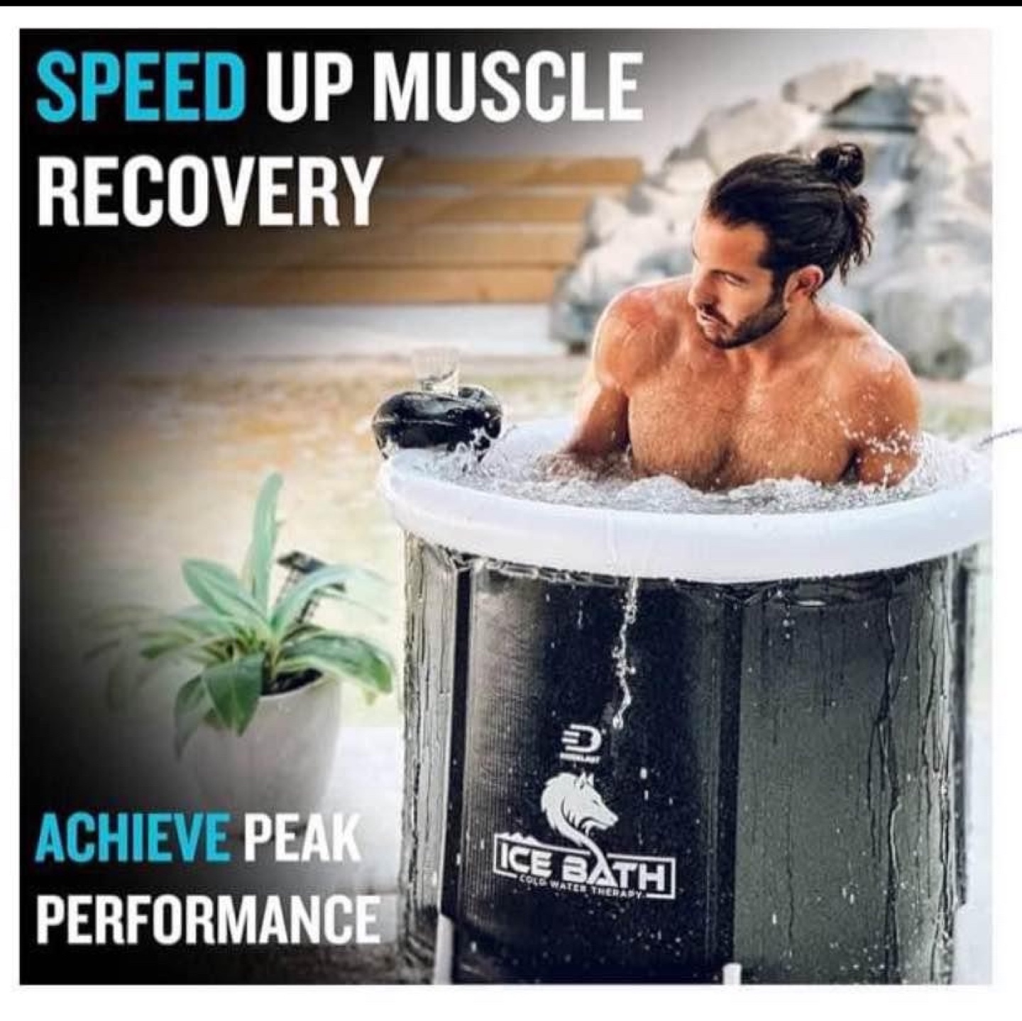Dive Blast Ice Bath Cold Water Therapy Tub - photo 4