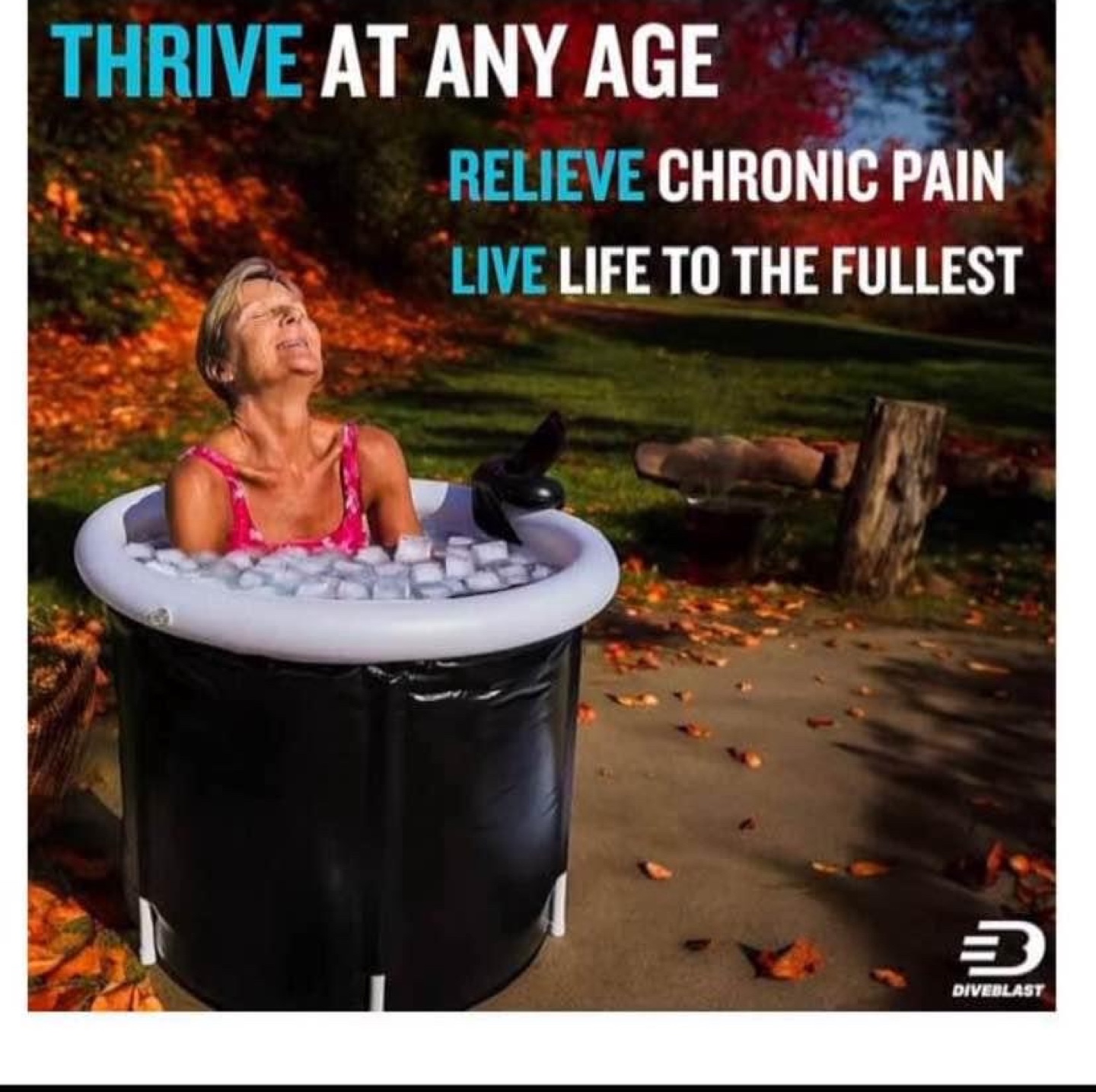 Dive Blast Ice Bath Cold Water Therapy Tub - photo 5