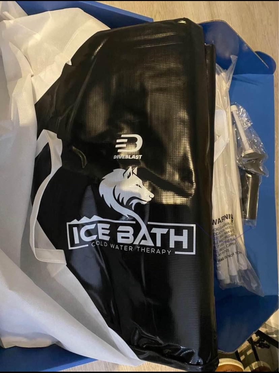 Dive Blast Ice Bath Cold Water Therapy Tub - photo 2