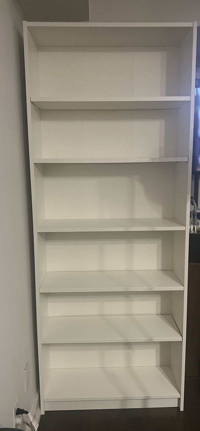 IKEA BILLY White Bookcase
