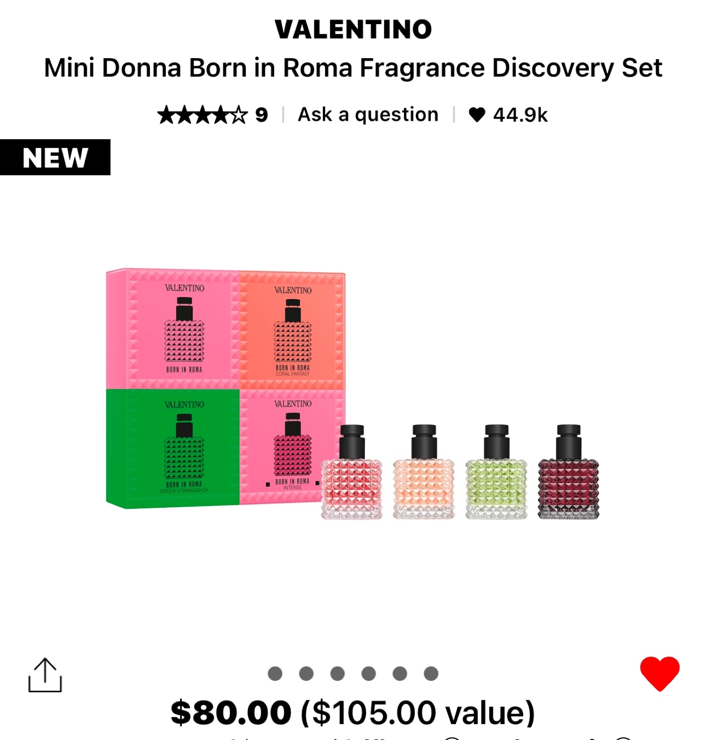 Valentino Donna Born in Roma Fragrance Discovery Set
