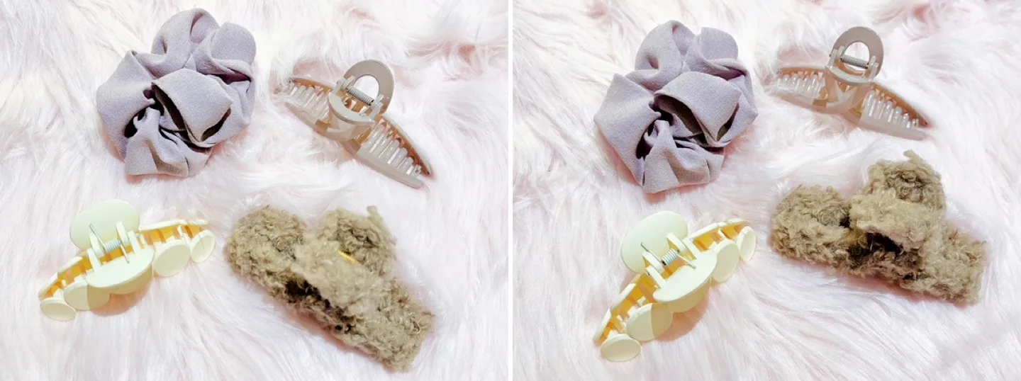 3 of hair claw , 2 of scrunchy is a bundle thumbnail