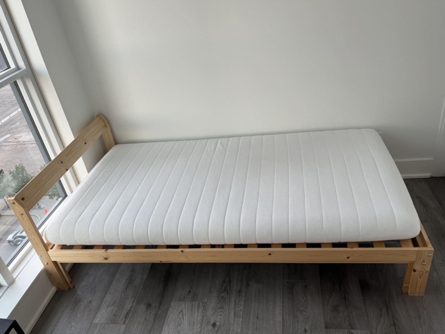 IKEA NEIDEN Single Twin Bed Frame + Mattress - photo 5