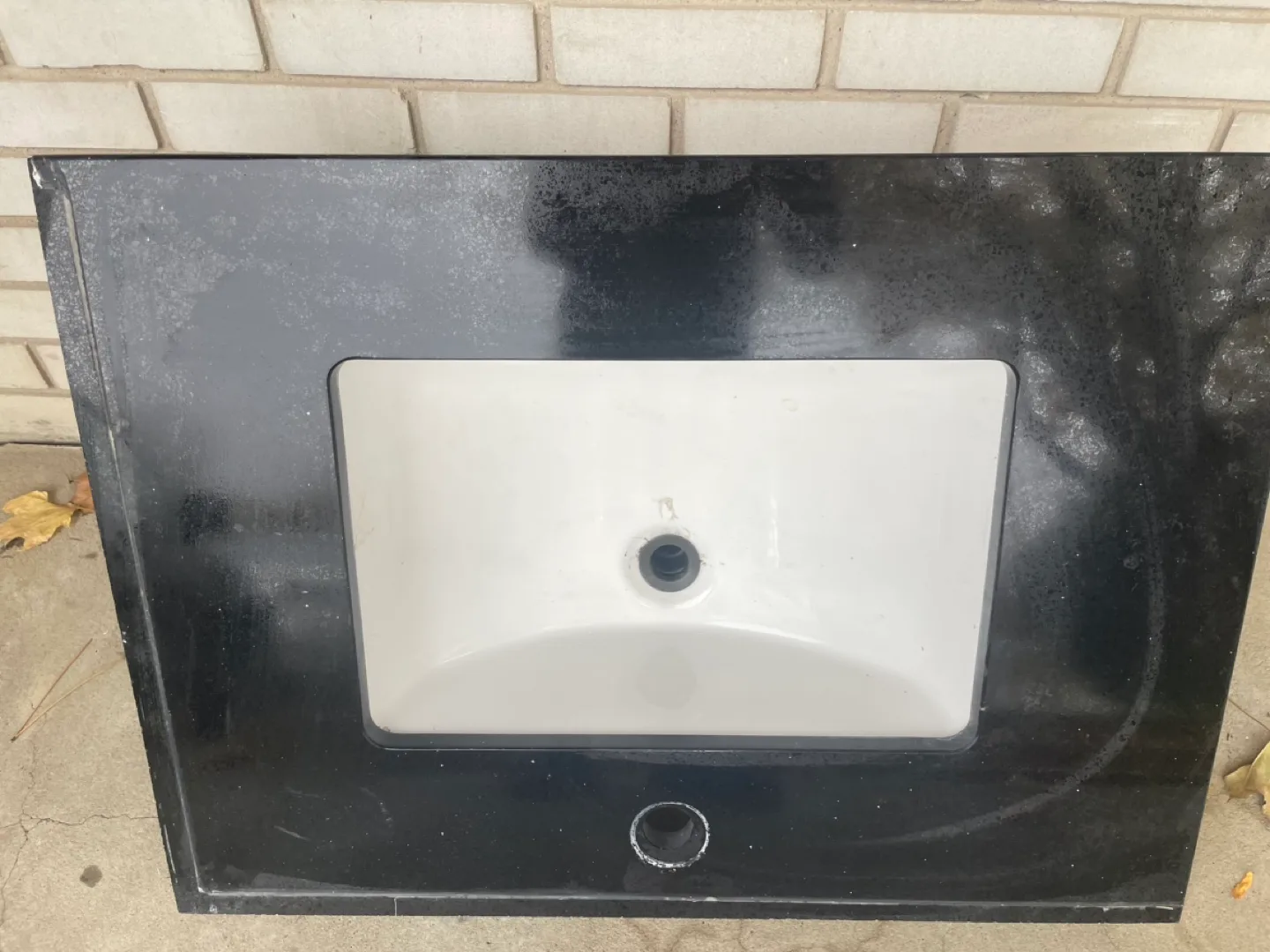 Bathroom Vanity top (30”) with Sink thumbnail