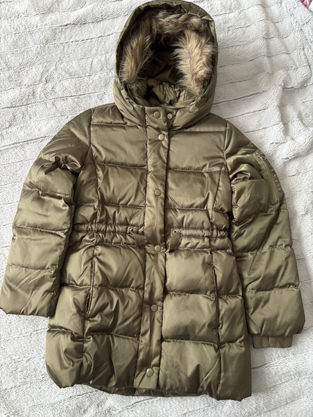 Gap Kids Green Puffer Jacket Medium - photo 2
