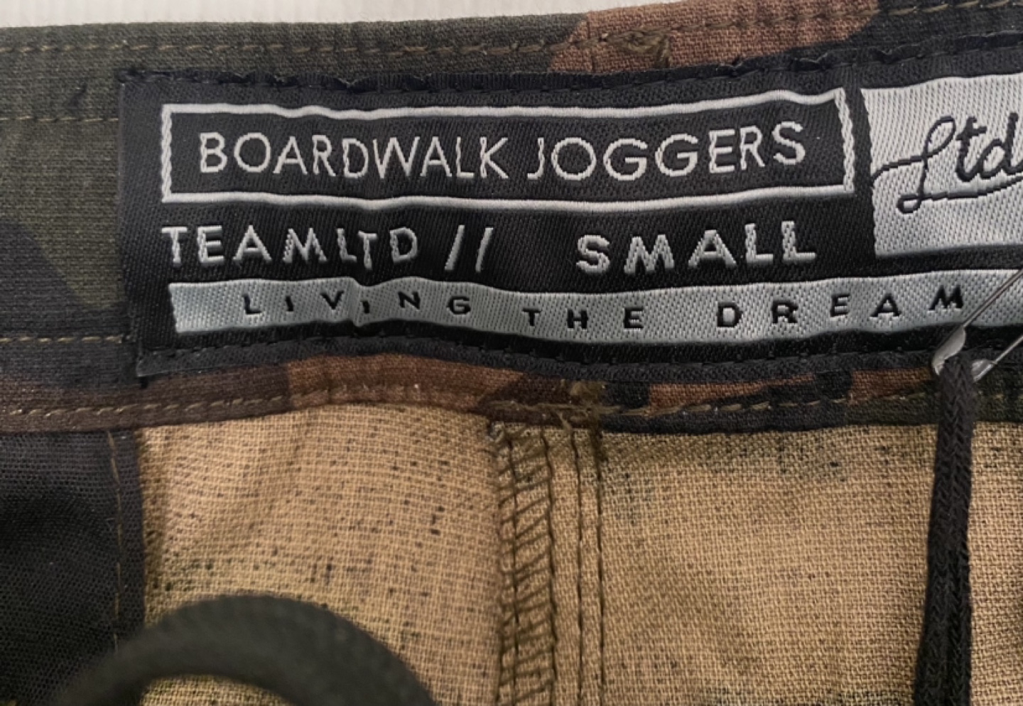 Men’s Joggers - Camo - Size Small - photo 5