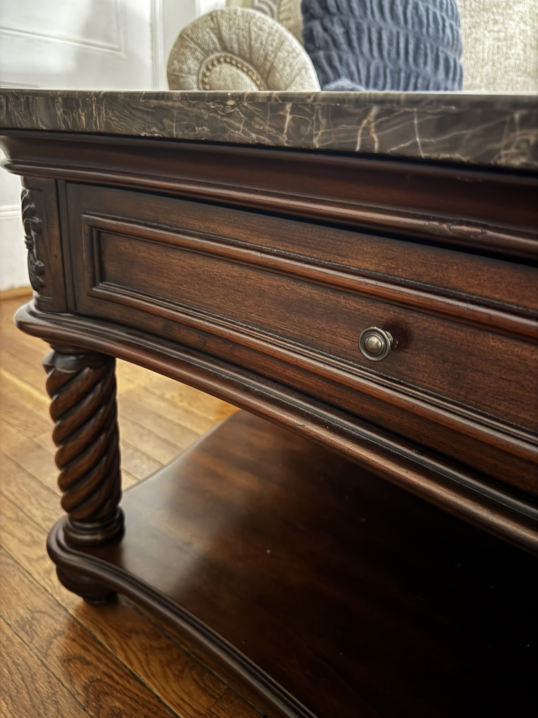 Marble Top Coffee Table - photo 3