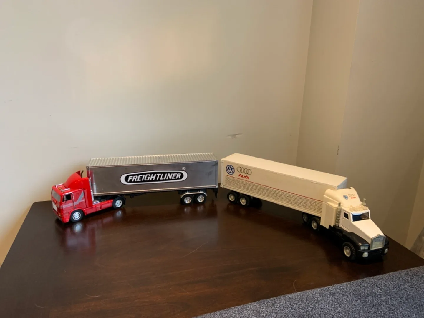 2 Toy Semi Trucks thumbnail
