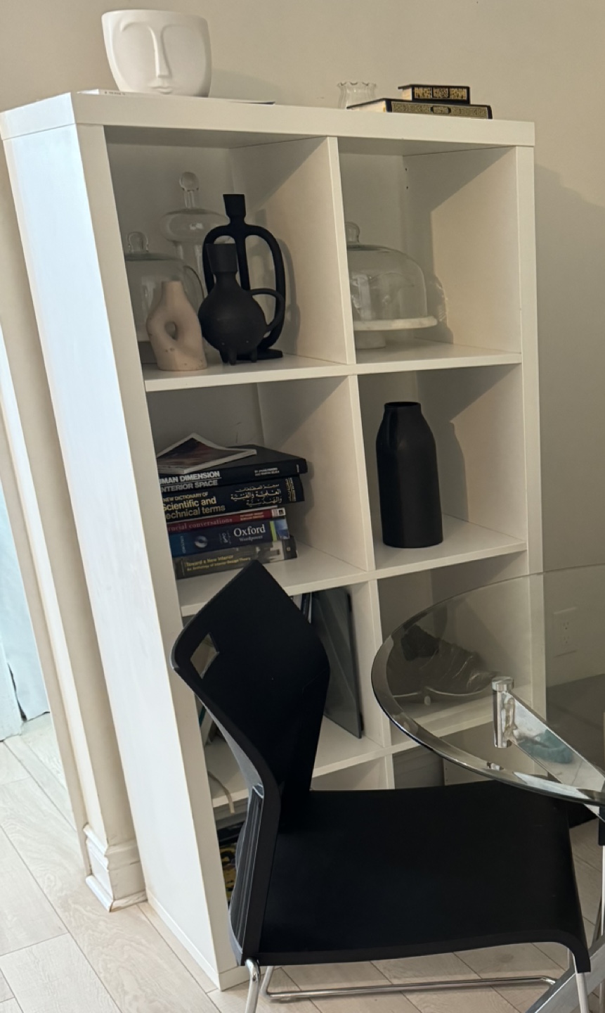White Cube Shelving Unit