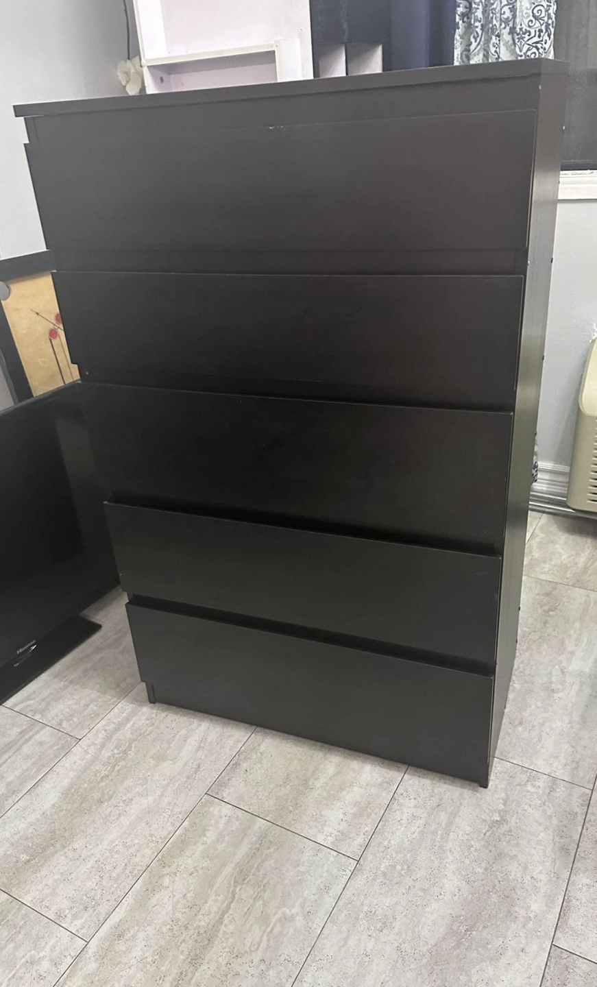IKEA MALM 5-Drawer Chest - photo 4