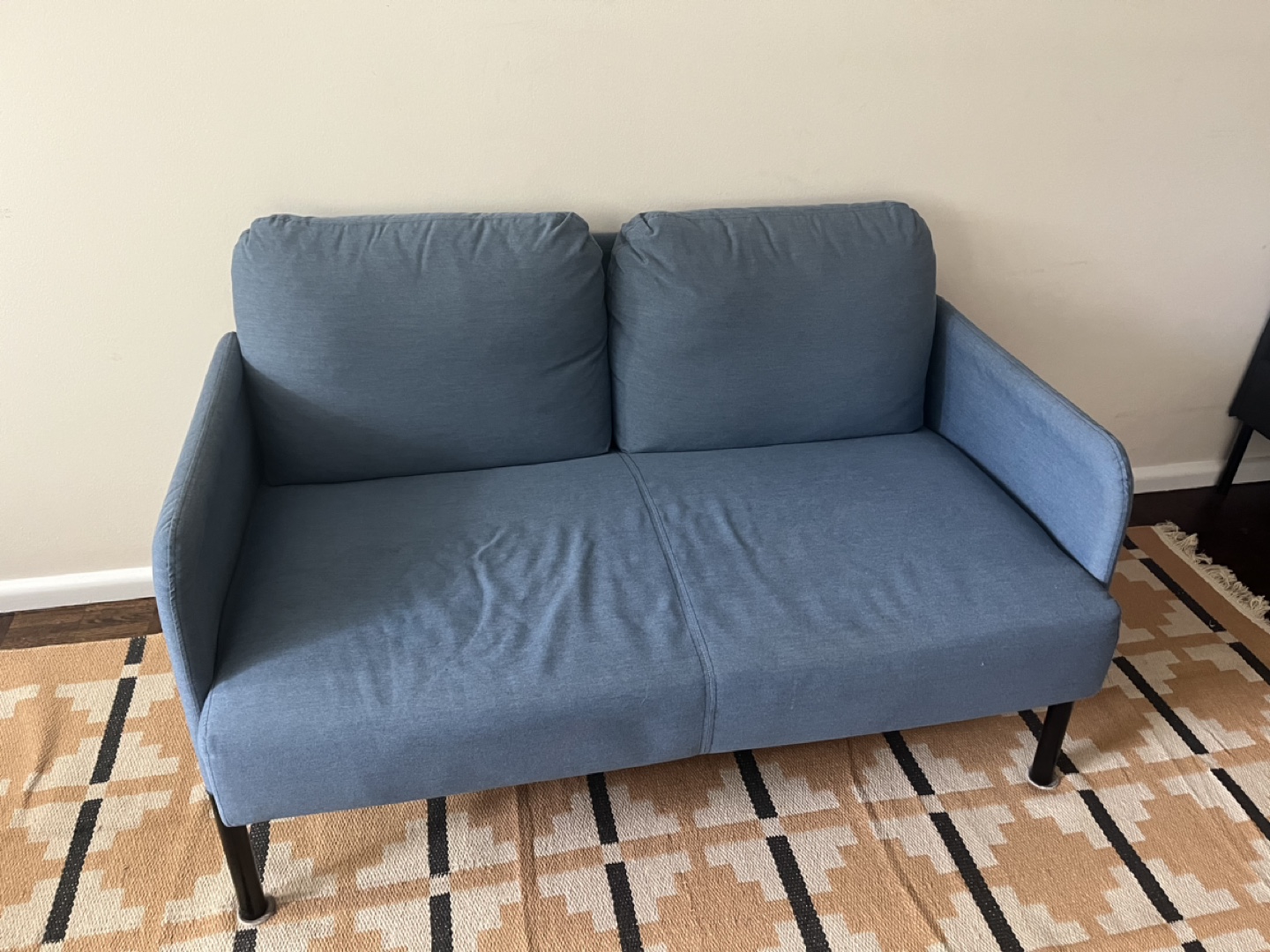 Blue Love Seat: Negotiable