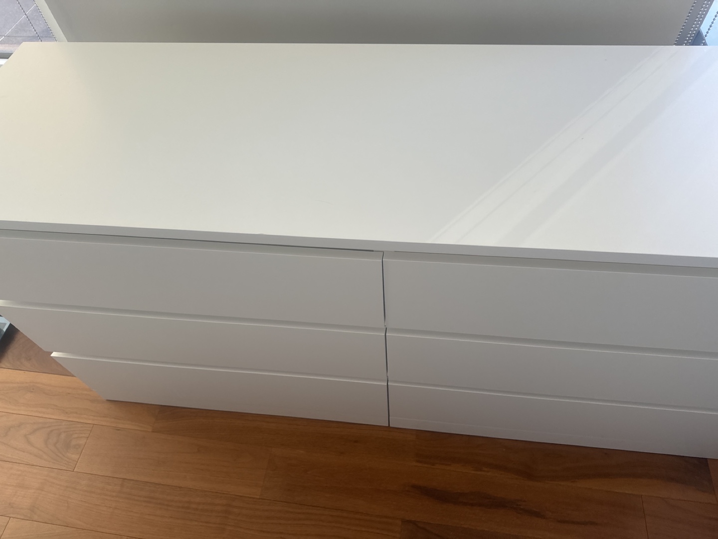 IKEA MALM 6-Drawer Dresser White - photo 2