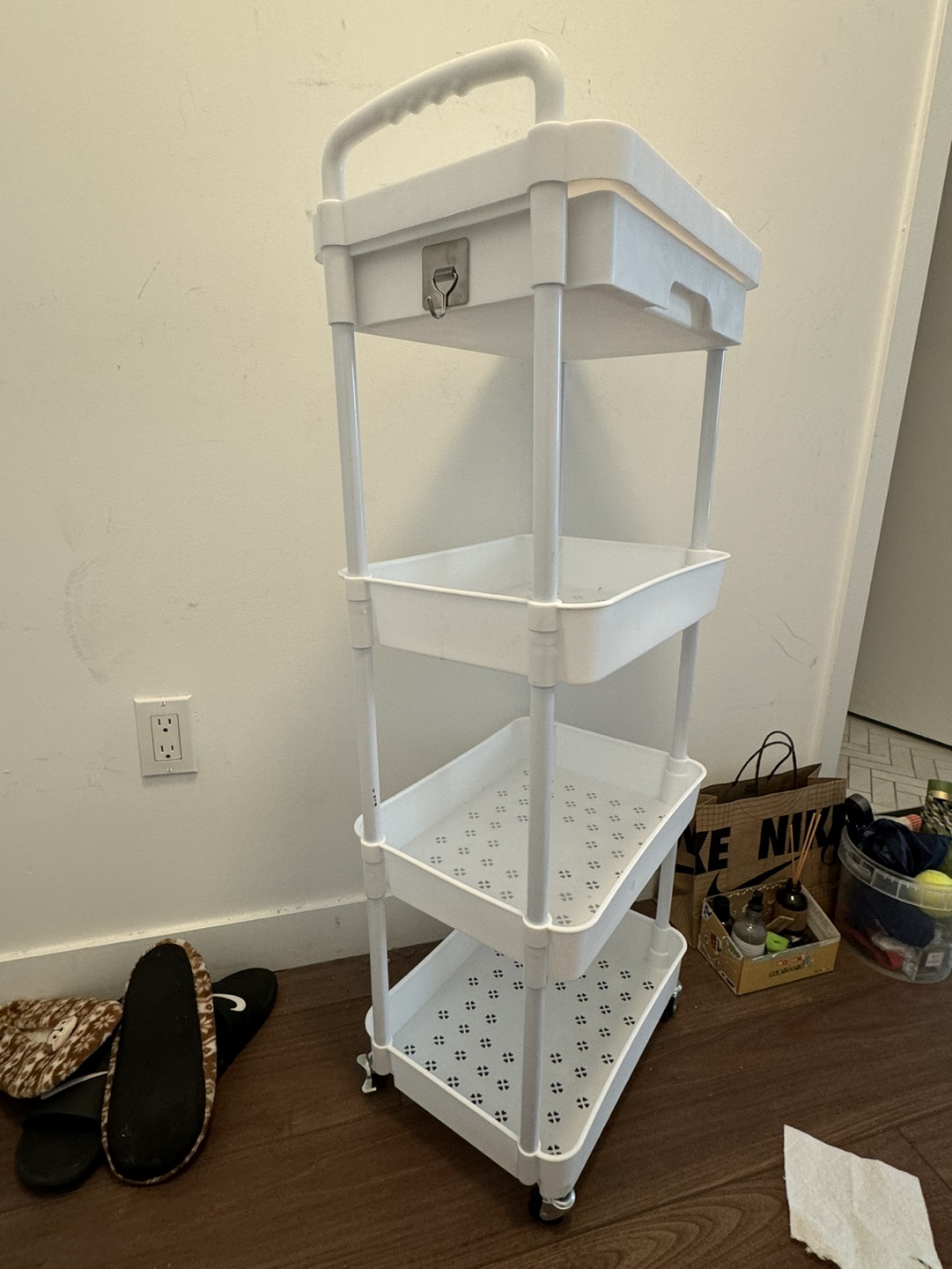 4-Tier Rolling Utility Cart - photo 2