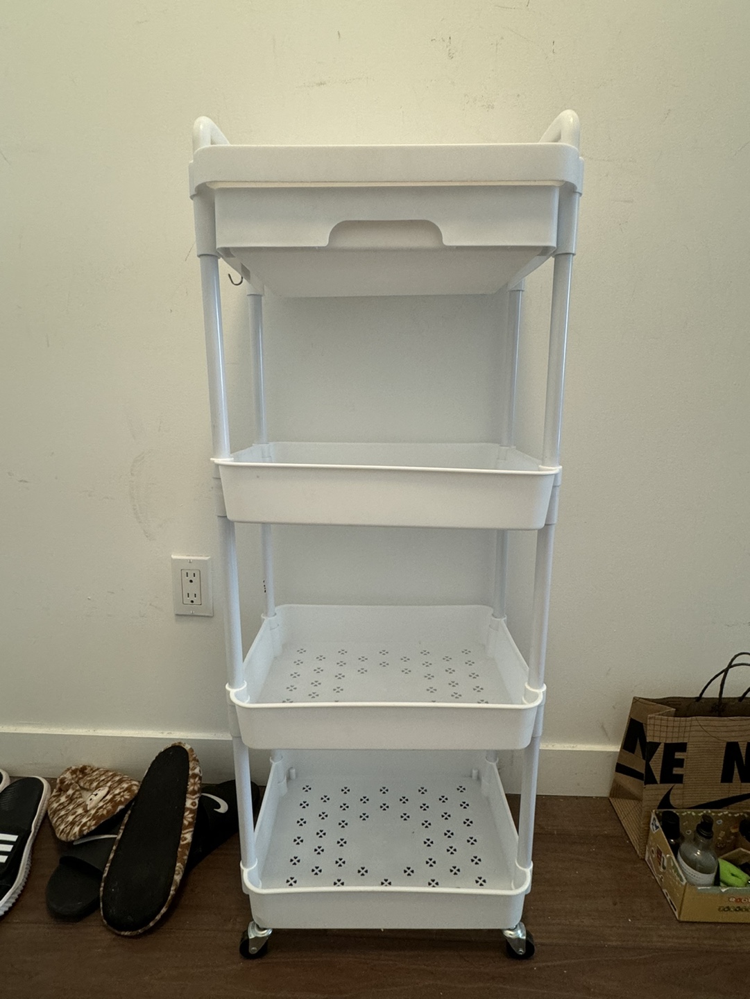 4-Tier Rolling Utility Cart