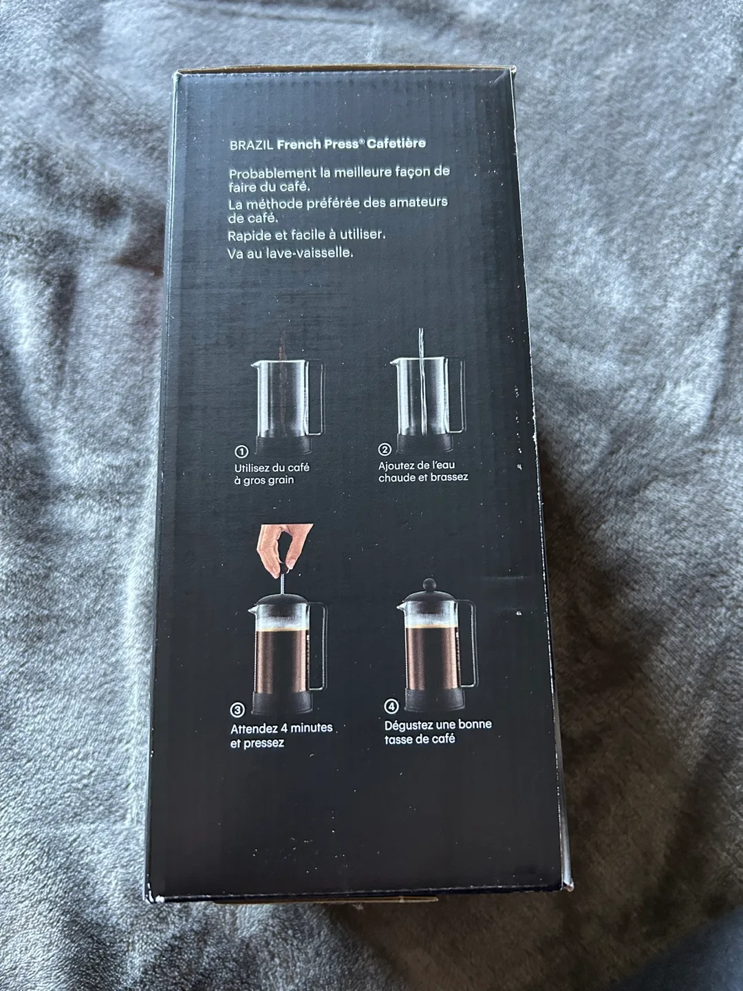 Bodum Brazil French Press 8 Cup Coffee Maker image indicator(2)