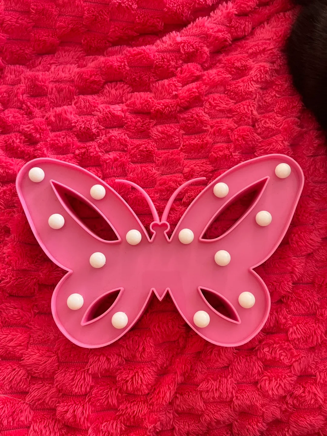 Pink Butterfly Night Light thumbnail