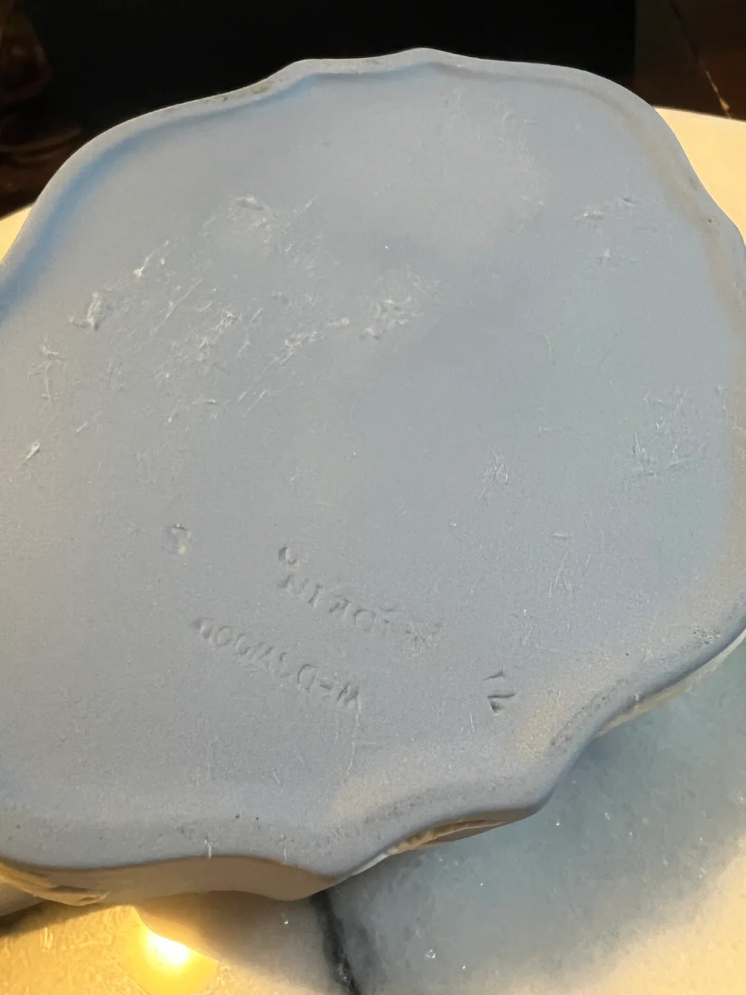 Wedgwood Blue Jasperware Lidded Trinket Box image indicator(4)