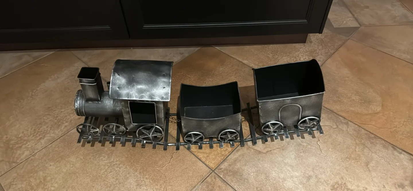 Metal Train Christmas decoration image indicator(3)