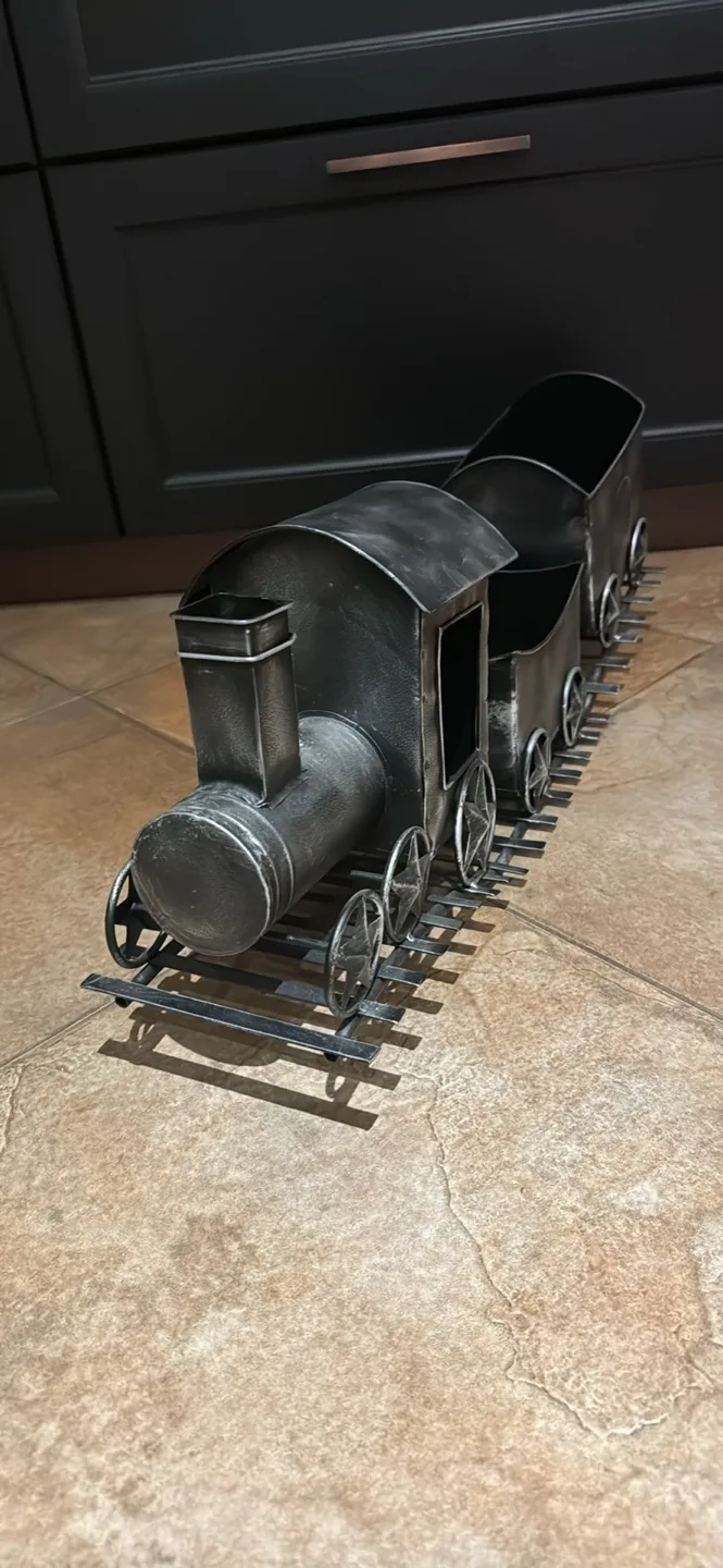 Metal Train Christmas decoration image indicator(2)