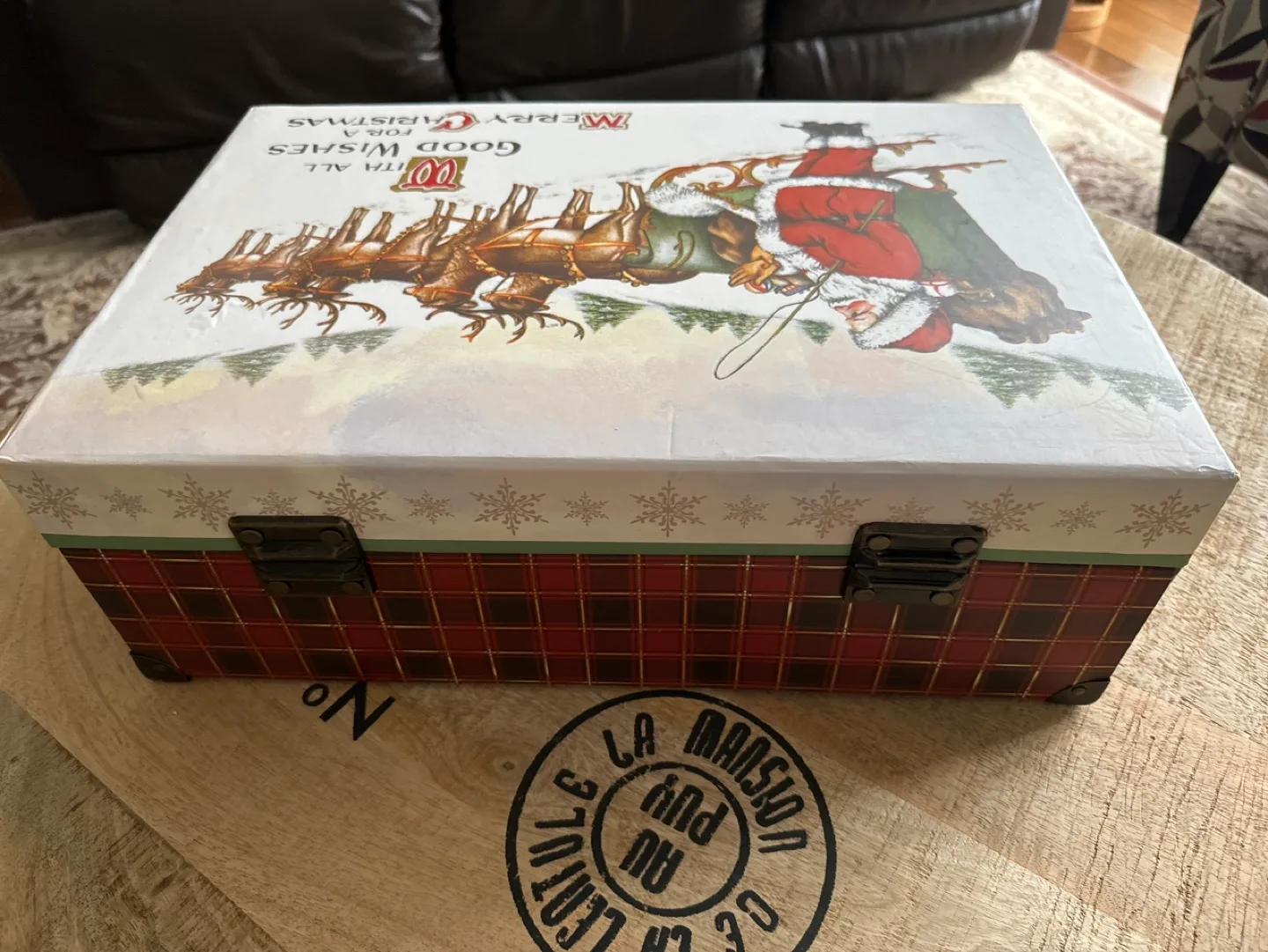 Vintage Christmas Storage Box image indicator(4)