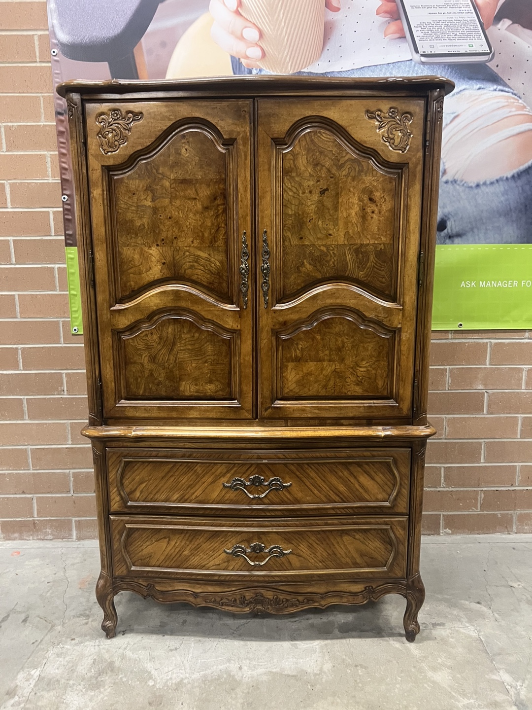 Stanley Armoire Wardrobe Dresser