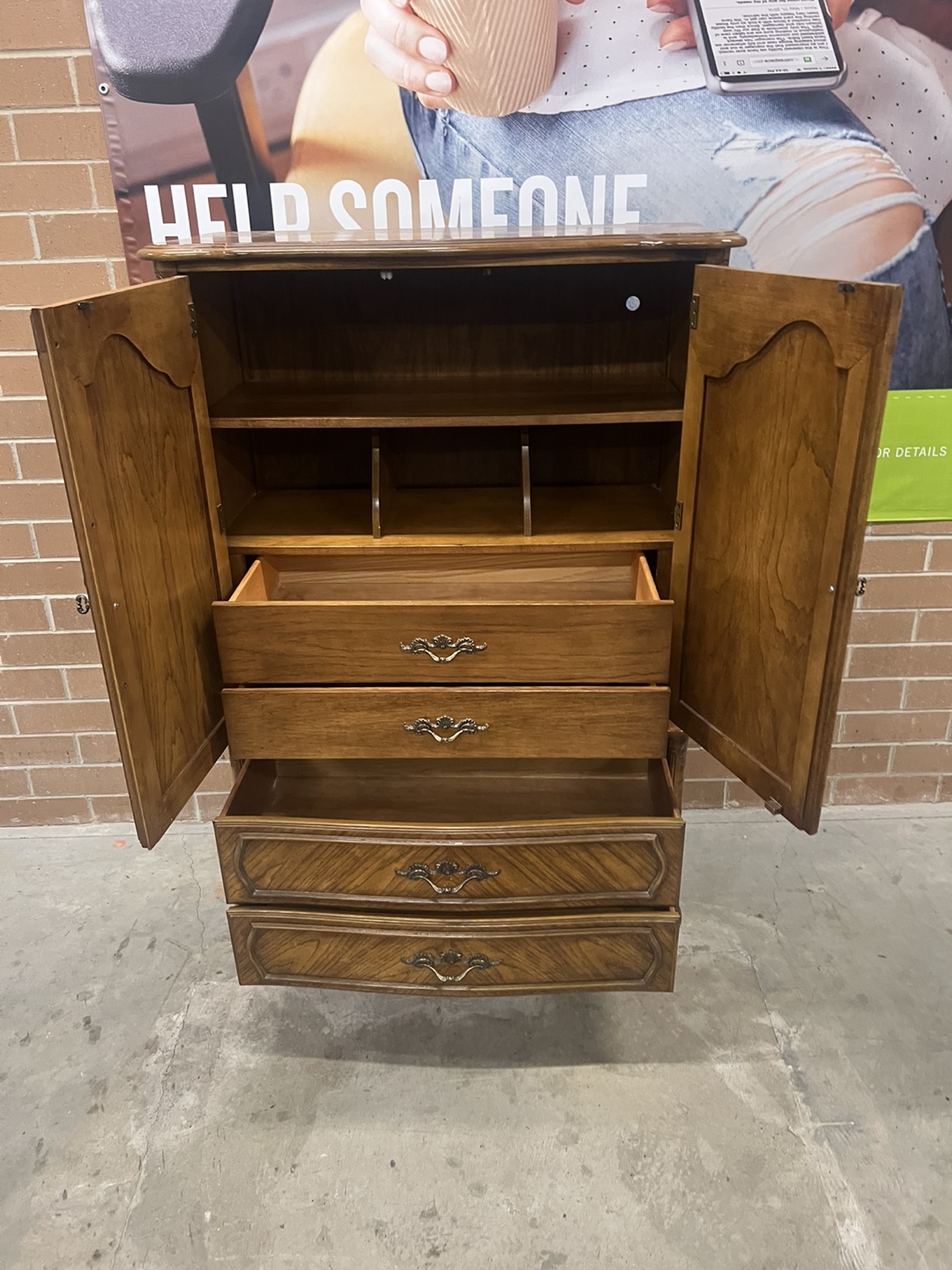 Stanley Armoire Wardrobe Dresser - photo 3