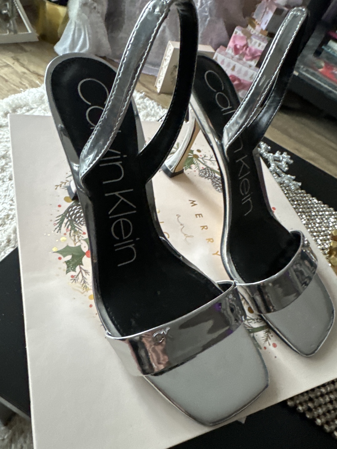Calvin Klein Silver shoes