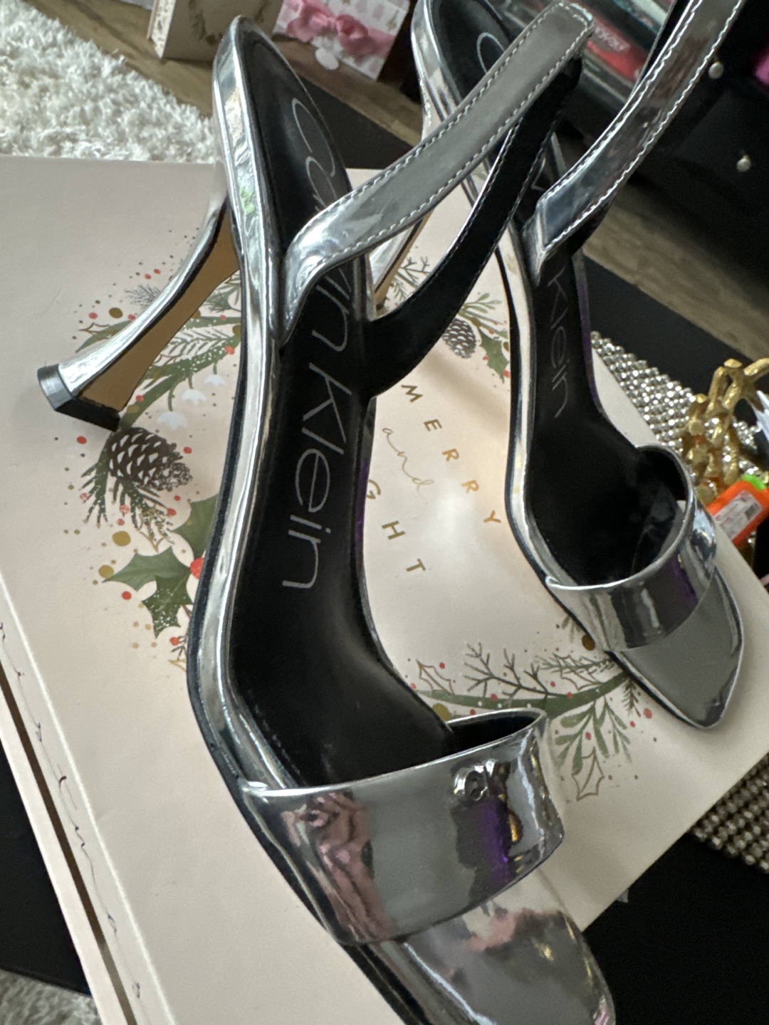 Calvin Klein Silver shoes - photo 2