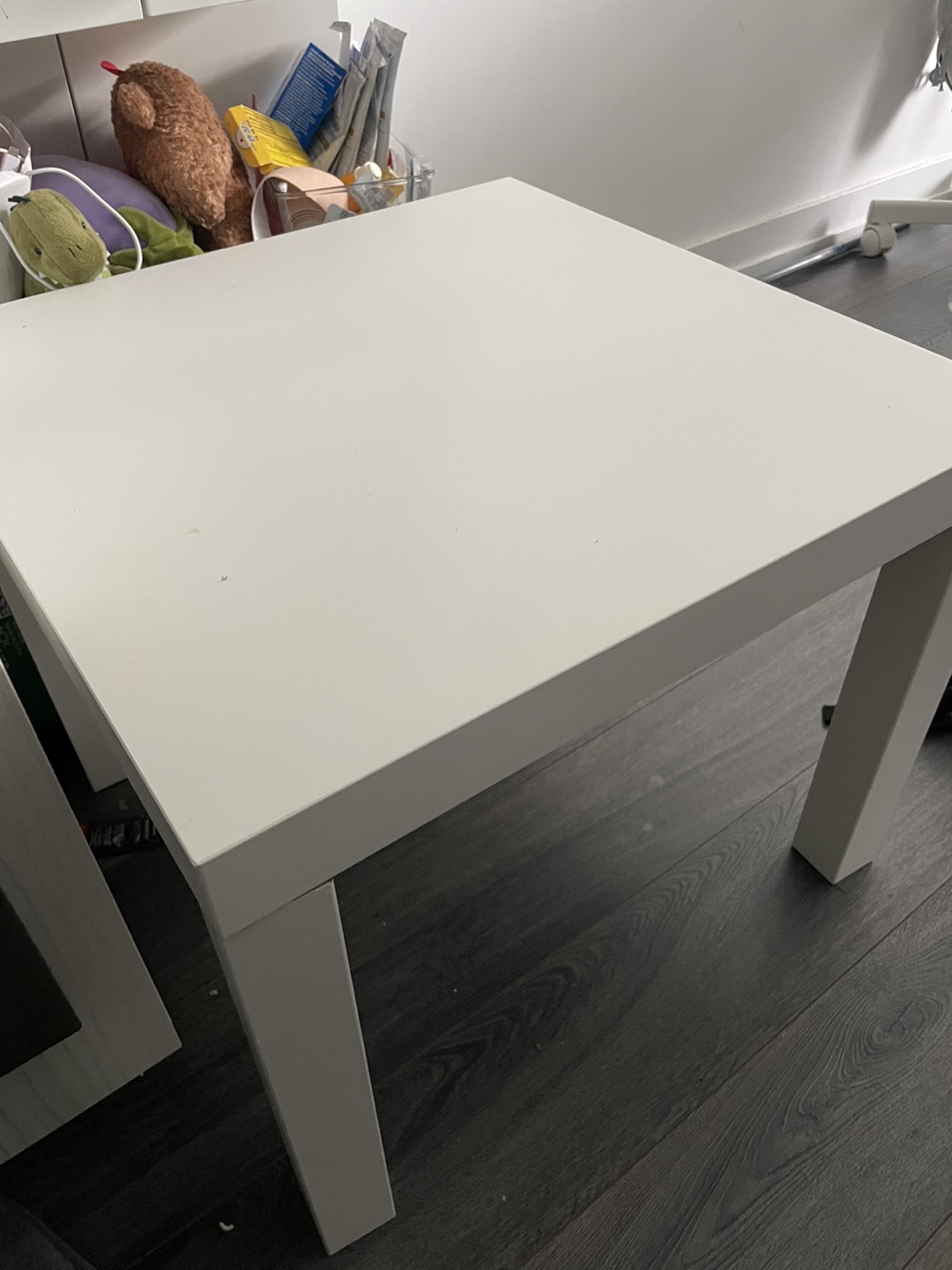 IKEA White Side Table - photo 2