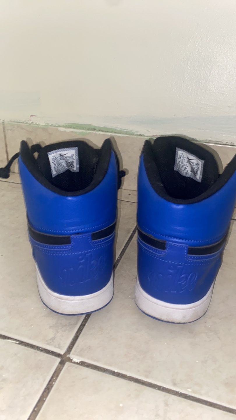 Nike High-Top Sneakers - Blue/Black - photo 2