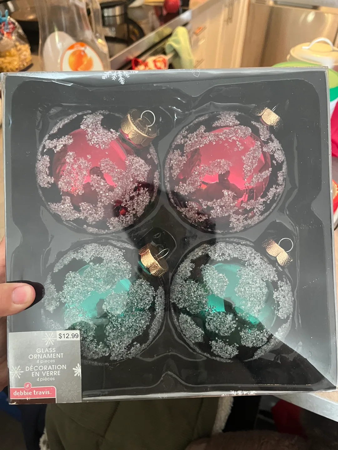 Christmas Ornaments Lights On Garland image indicator(2)