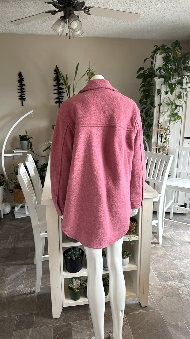 Wilfred Free Pink Ganna Oversized Jacket - photo 3