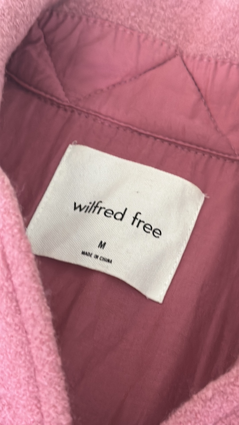 Wilfred Free Pink Ganna Oversized Jacket - photo 4