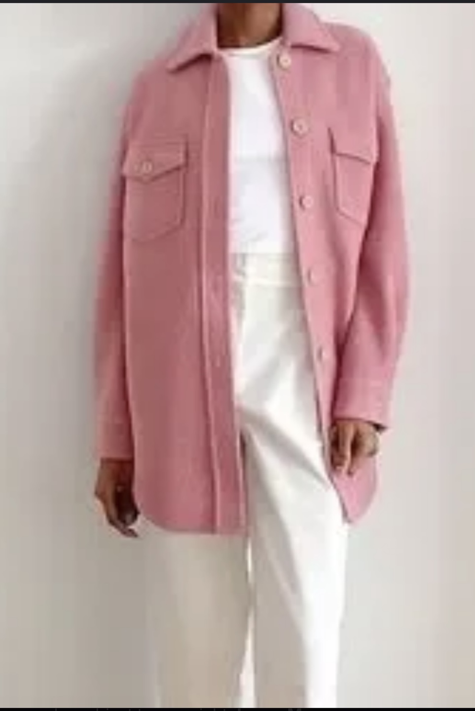 Wilfred Free Pink Ganna Oversized Jacket - photo 2