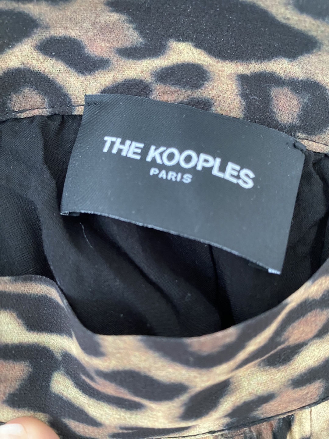 The Kooples Leopard Print Pleated Skirt - photo 3