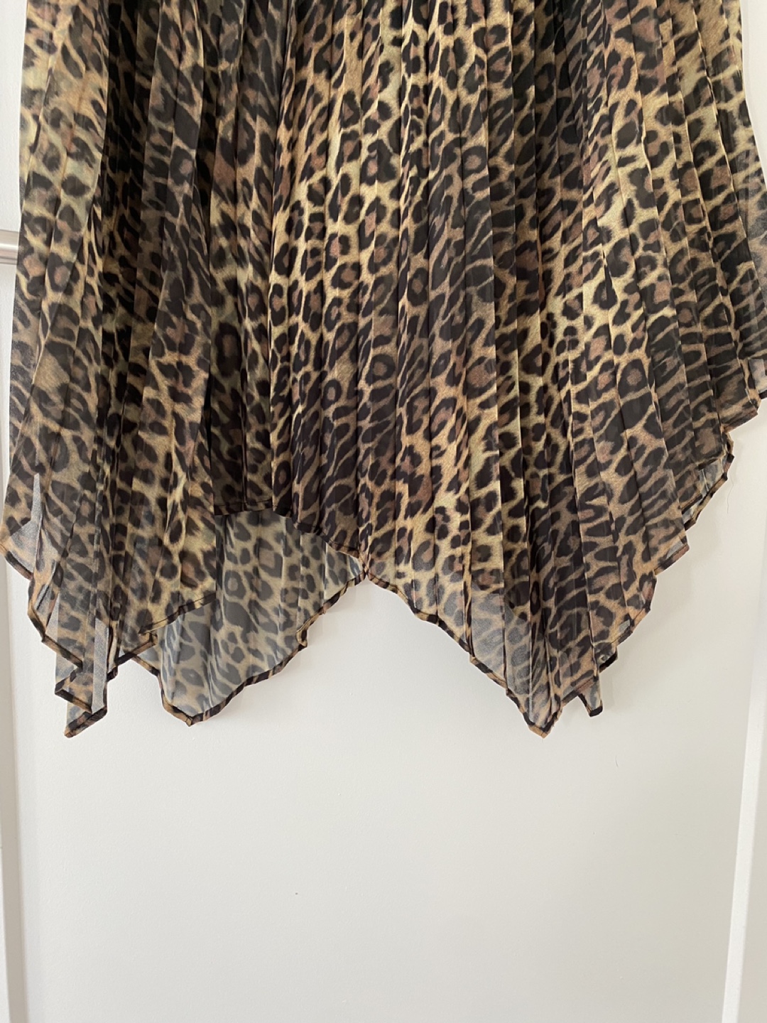 The Kooples Leopard Print Pleated Skirt - photo 2