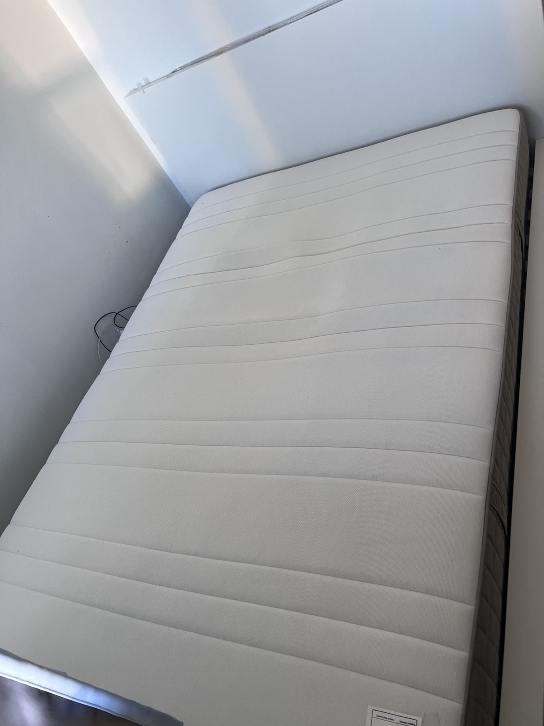 IKEA Full Bed Frame with Storage and mattress - photo 2