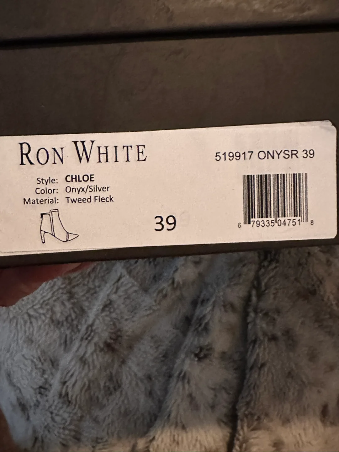 Ron White Black Sparkle Booties image indicator(8)