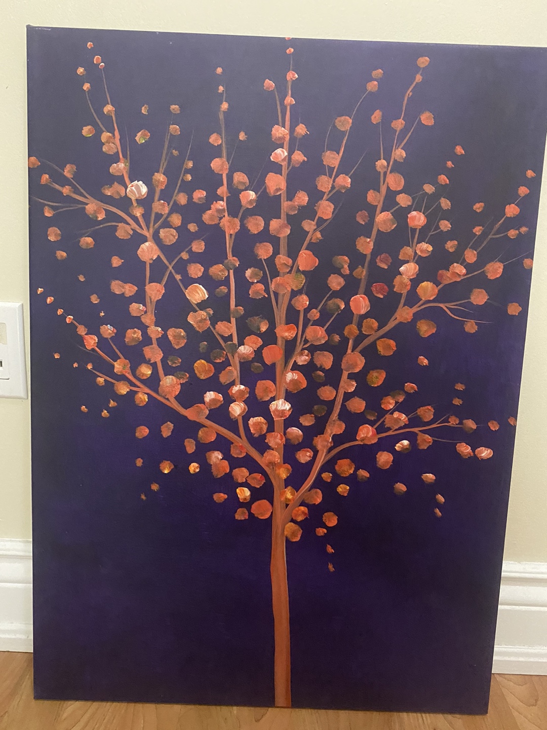 Set of 3 Tree Paintings