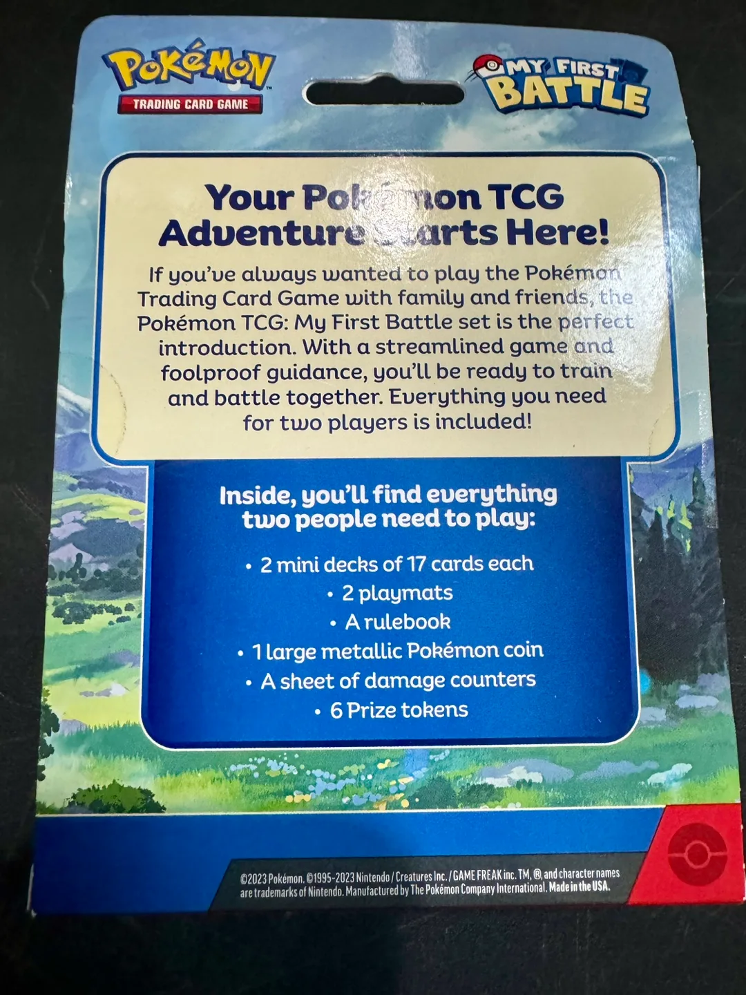 Pokemon My First Battle image indicator(3)