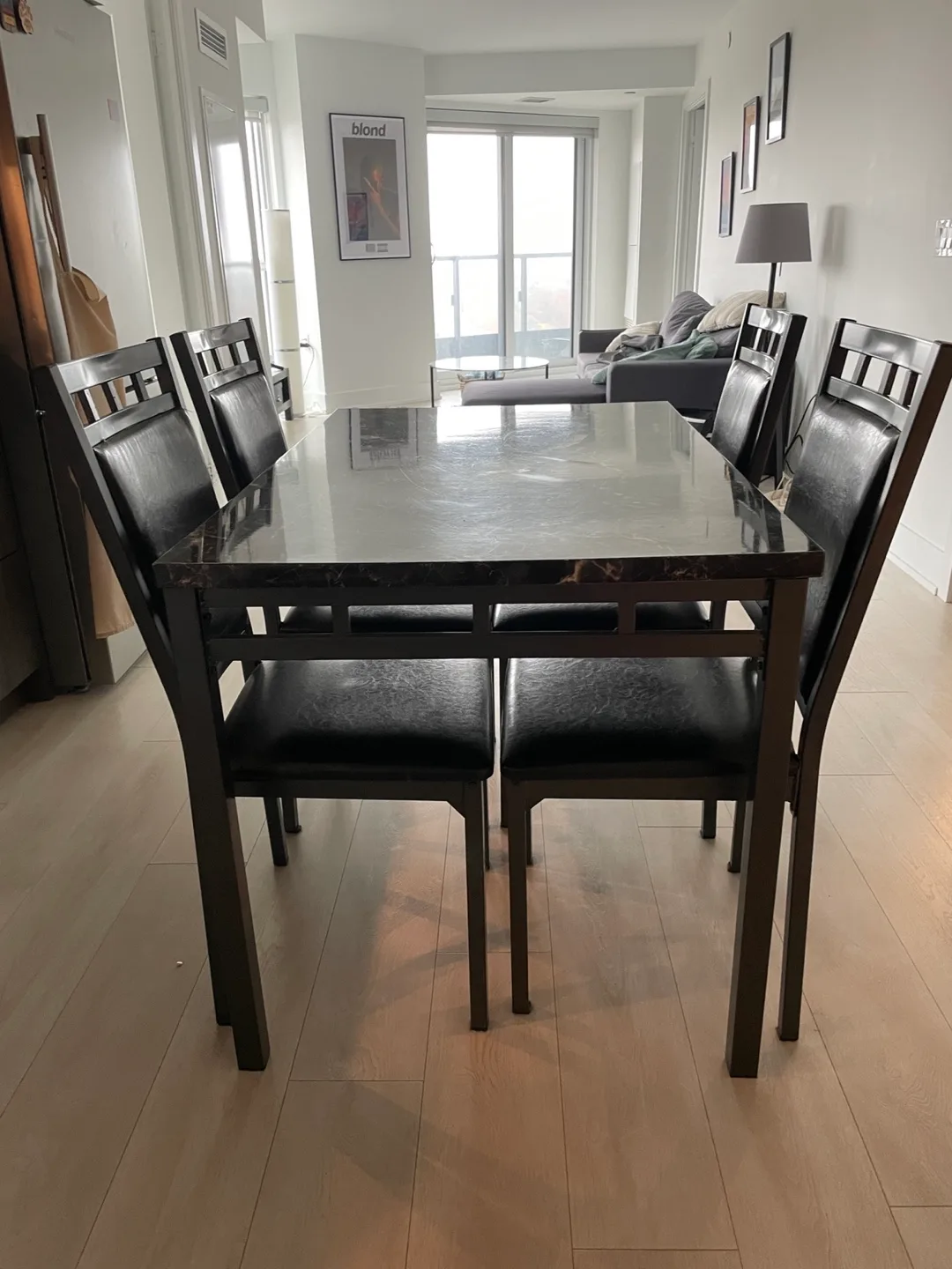Dining Table Set with 4 Chairs image indicator(2)