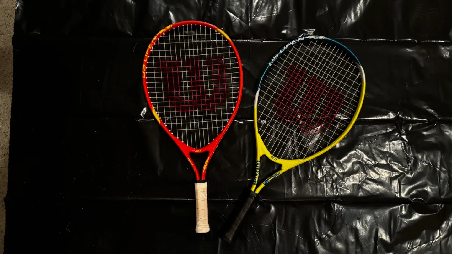 Wilson Tennis Rackets - 2 Pack for Youth/Kids thumbnail