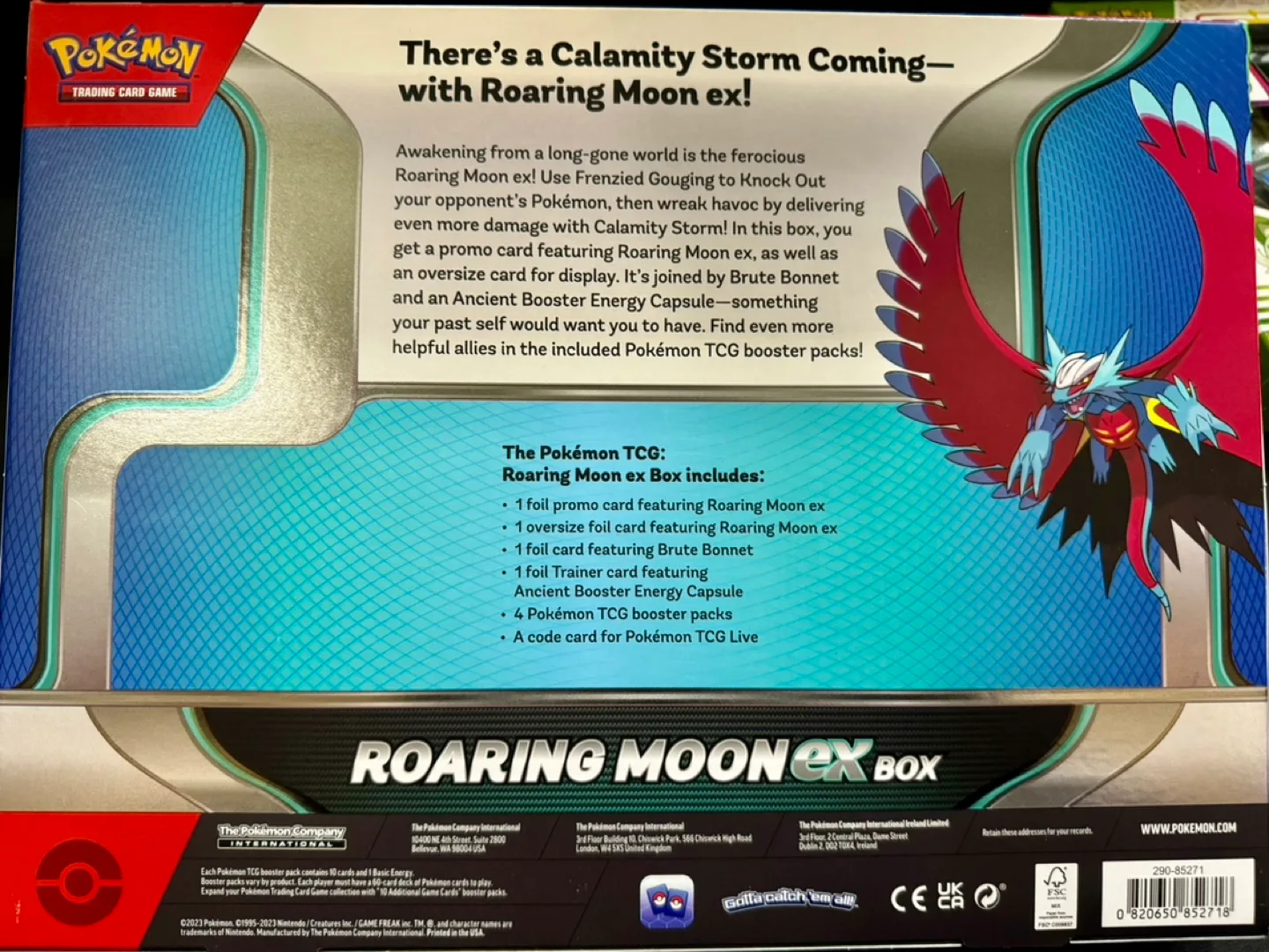 Pokemon Roaring Moon Ex Box image indicator(2)