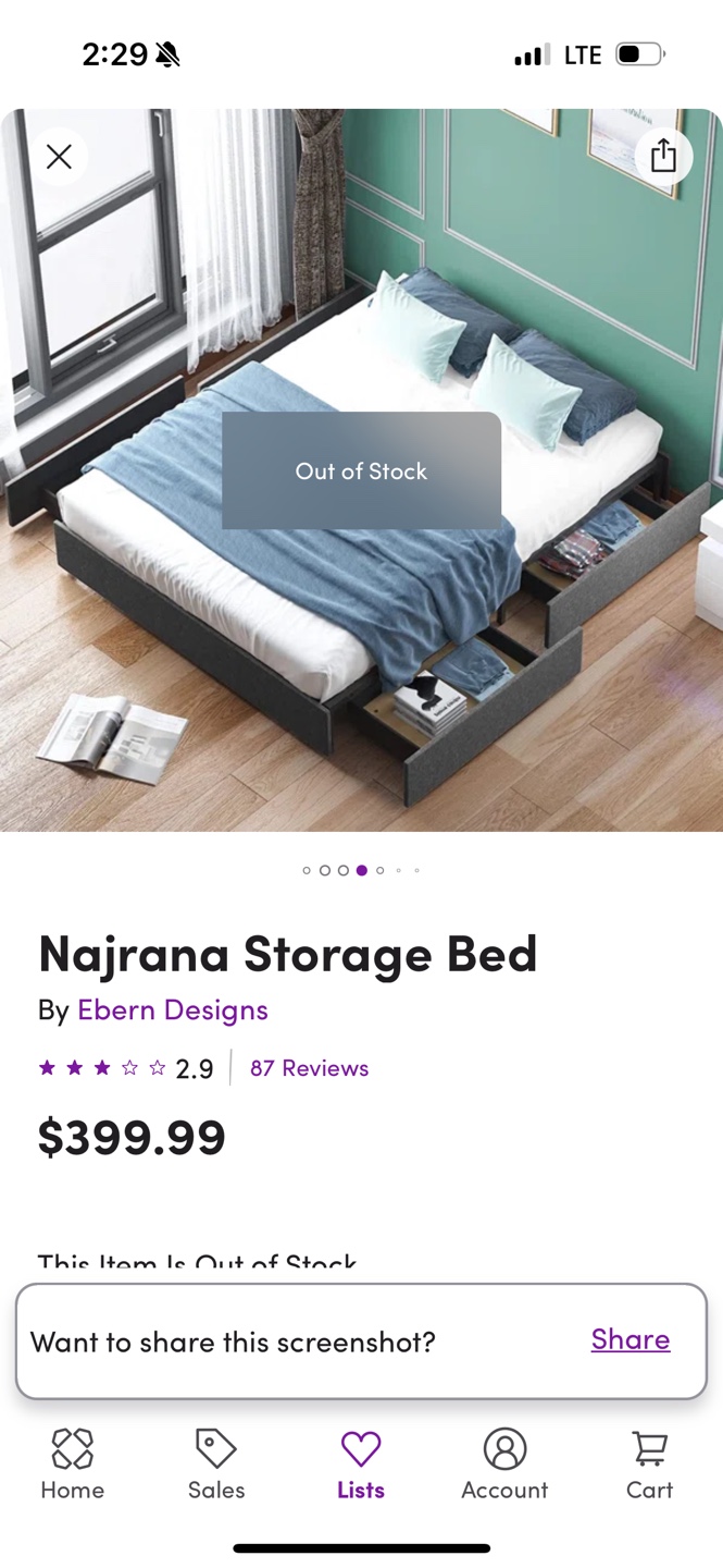 Ebern Designs Najrana Storage Bed - photo 3