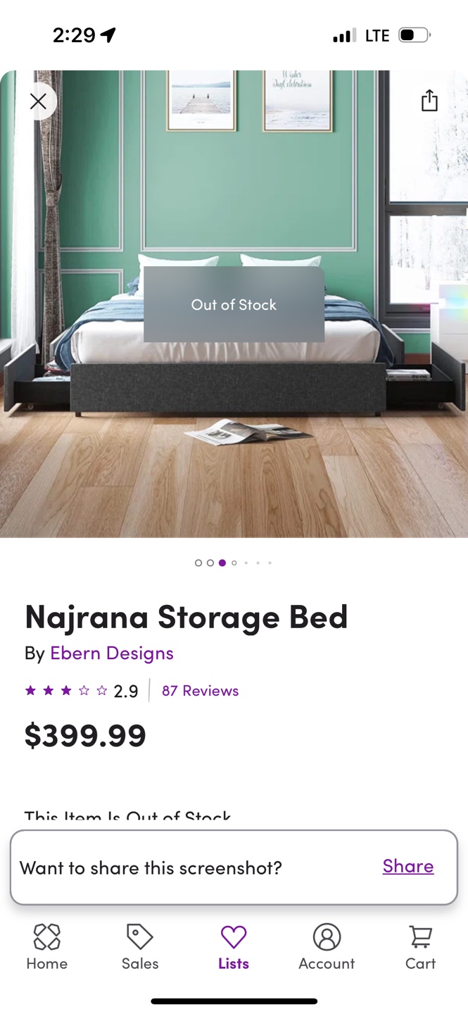 Ebern Designs Najrana Storage Bed - photo 2