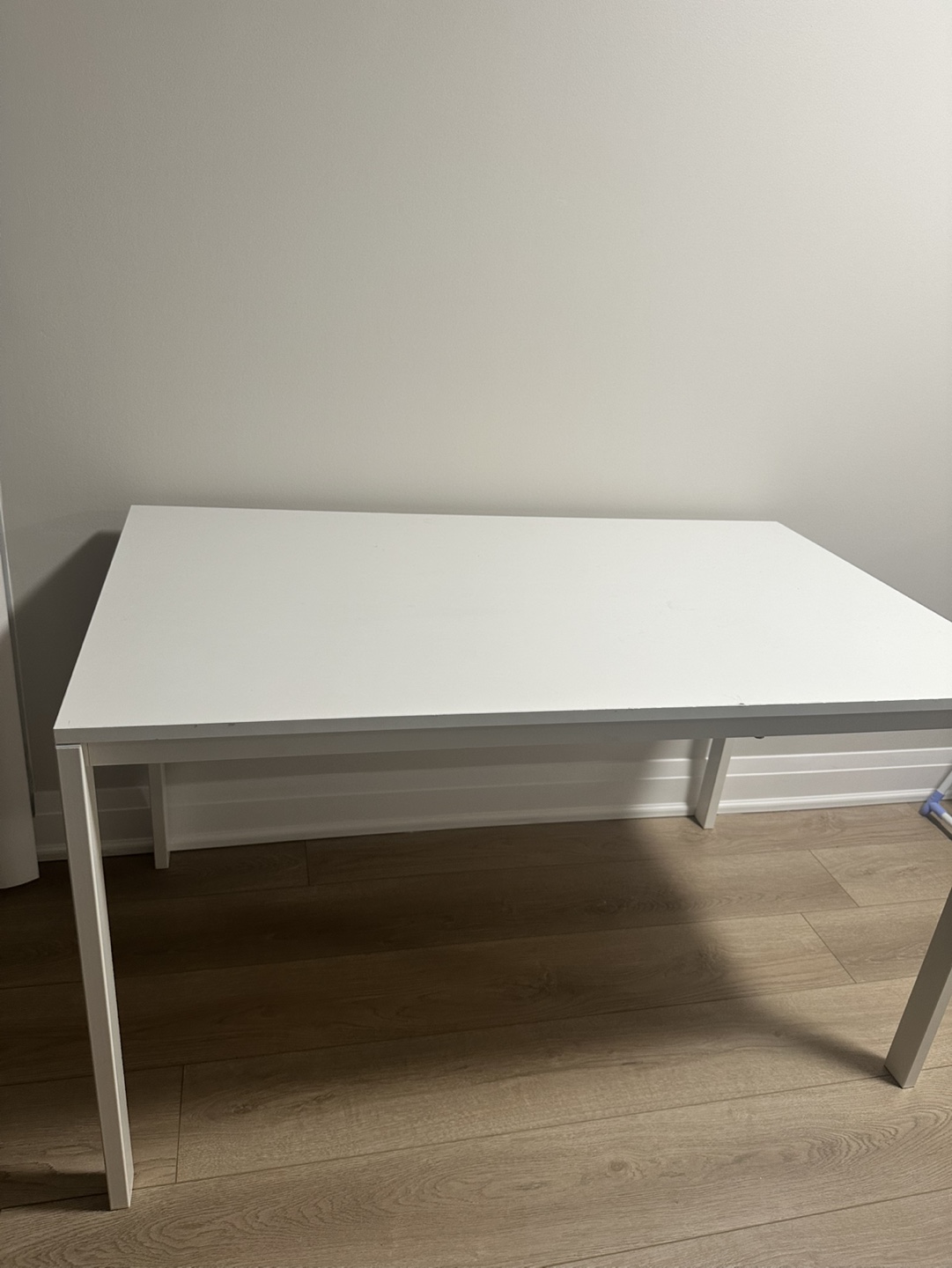 Ikea Meltorp White Table - photo 4