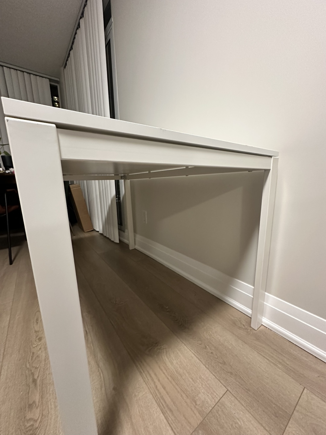 Ikea Meltorp White Table - photo 2