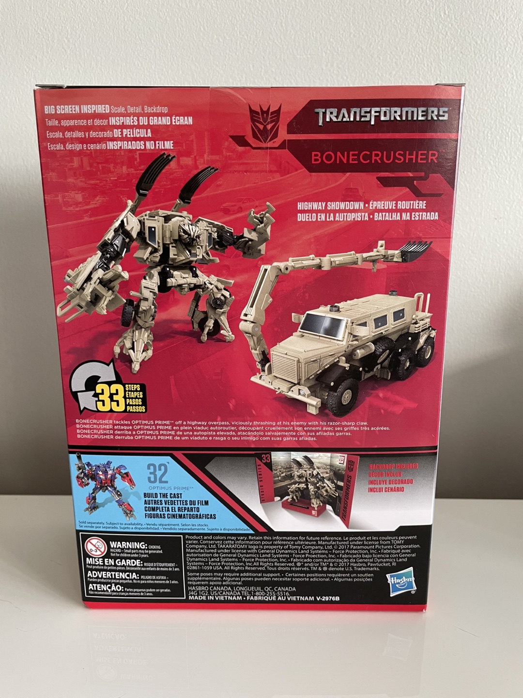 Transformers Studio Series 33 Bonecrusher - photo 3