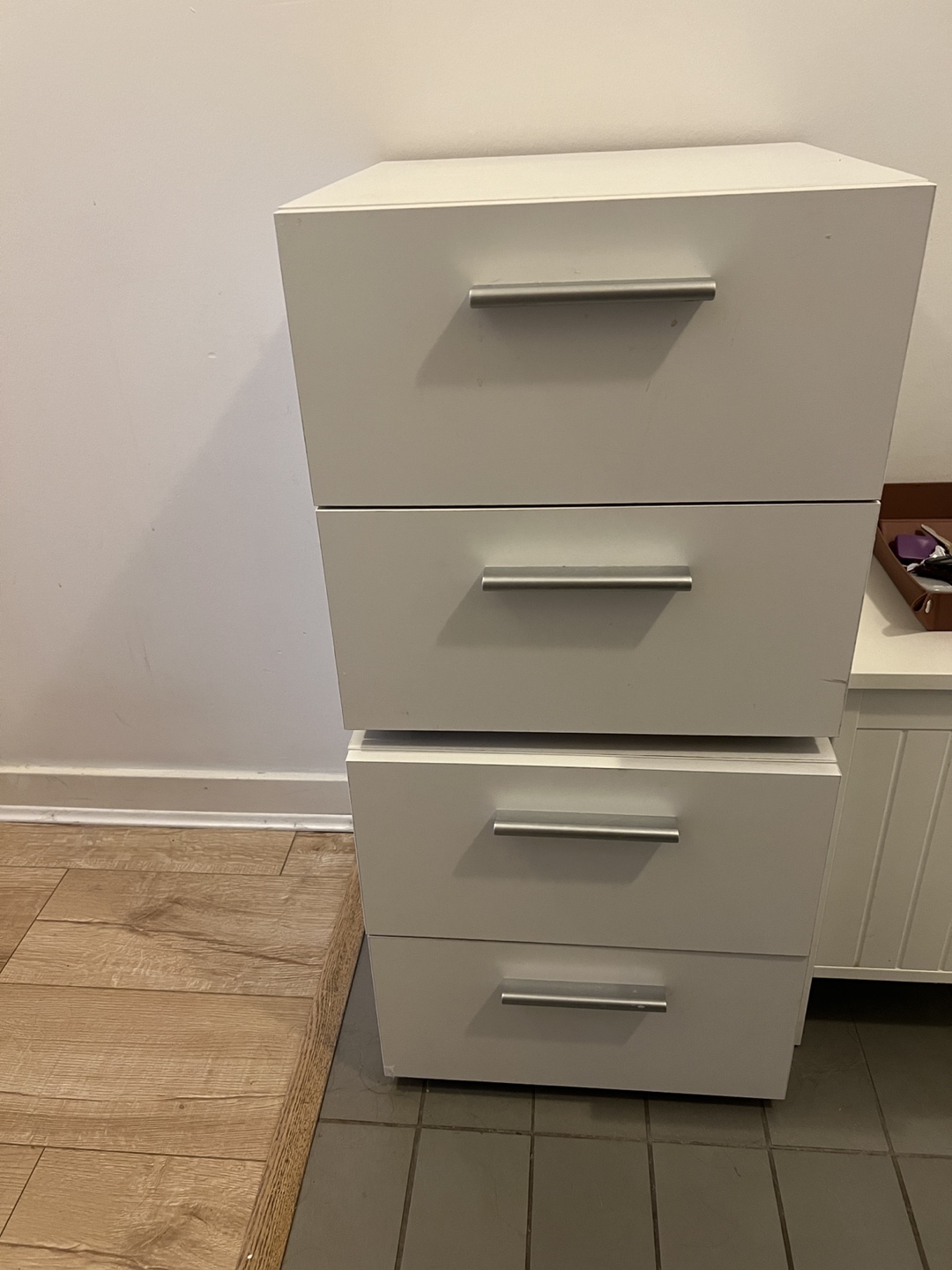 FREE Pair of White Nightstands