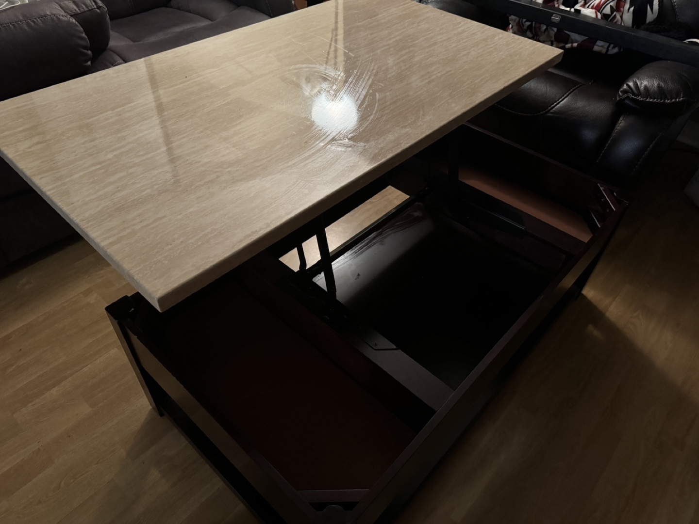 Coffee table lift top - photo 2